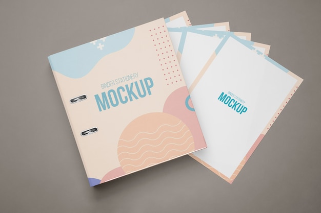 PSD ringbuch-mockup-design