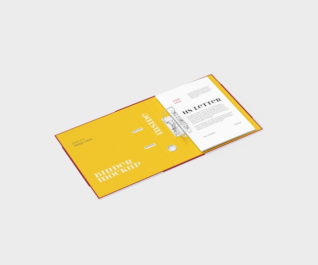 Ringbuch-Mockup-PSD-Vorlage