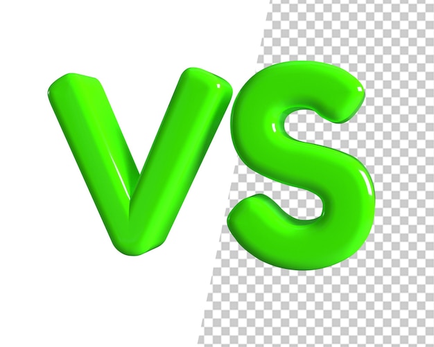 Rispetto all'icona 3d verde