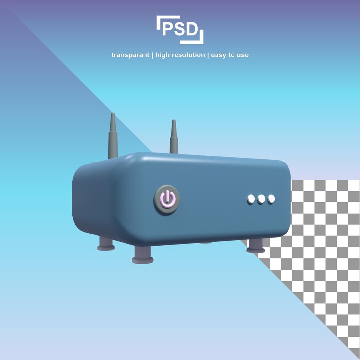 PSD roater wifi 3d