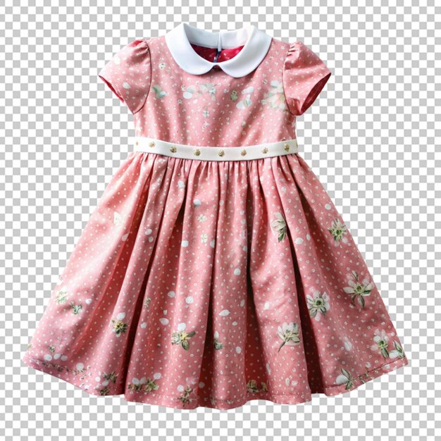 PSD une robe pour enfants.