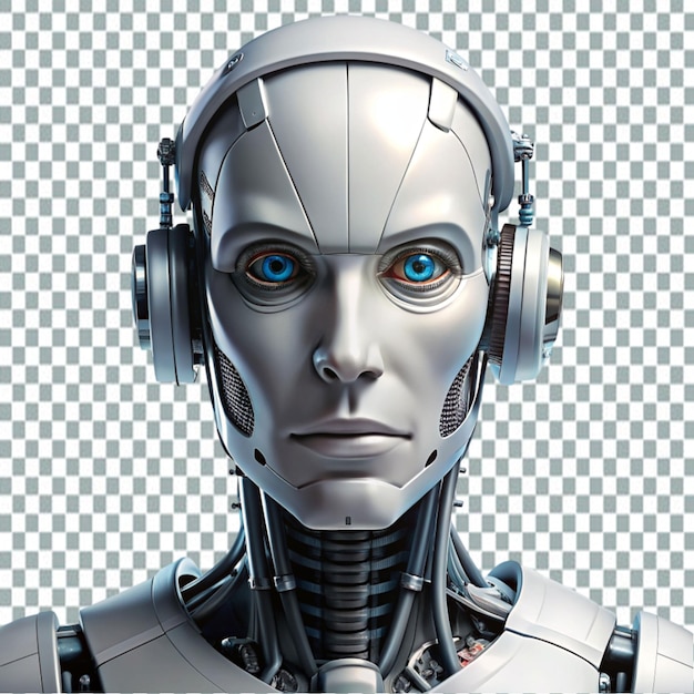 PSD robot aislado png con fondo transparente