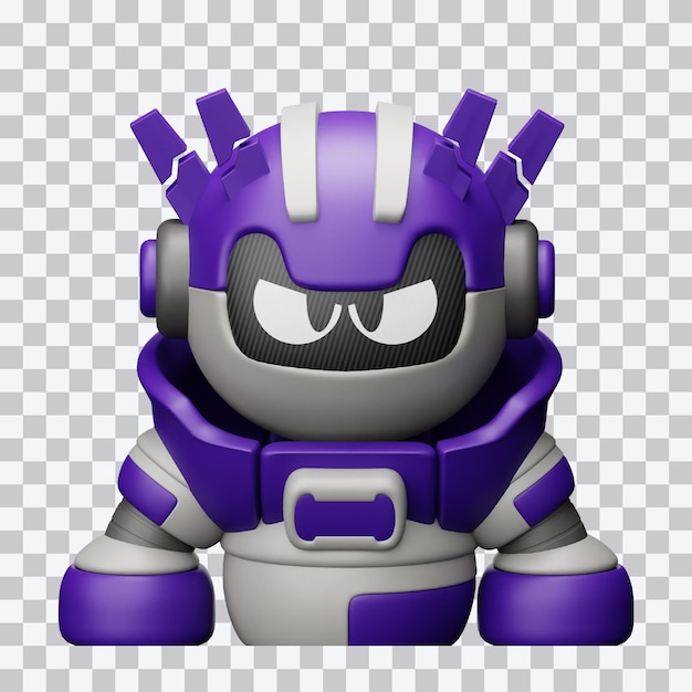 Robot-Avatar 3D-Illustration