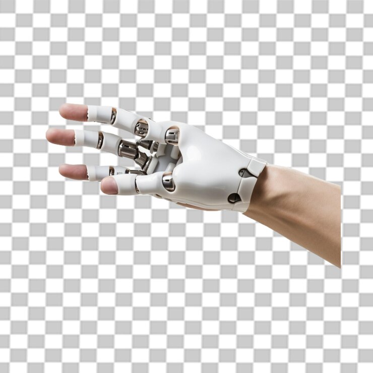 PSD robot de caracteres 3d png con fondo transparente