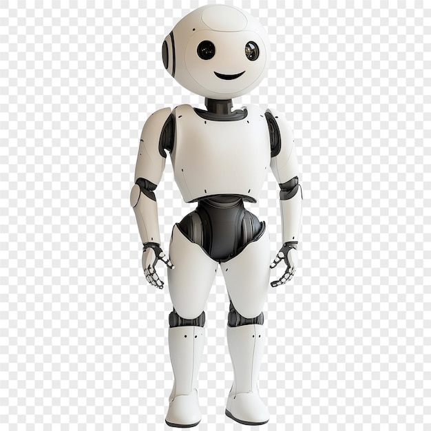 El robot futurista, el robot mecánico, el robot humanoide, el personaje robótico.