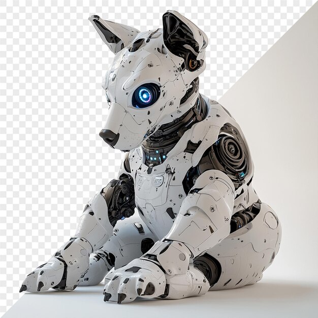 un robot hecho por un robot que tiene un ojo azul