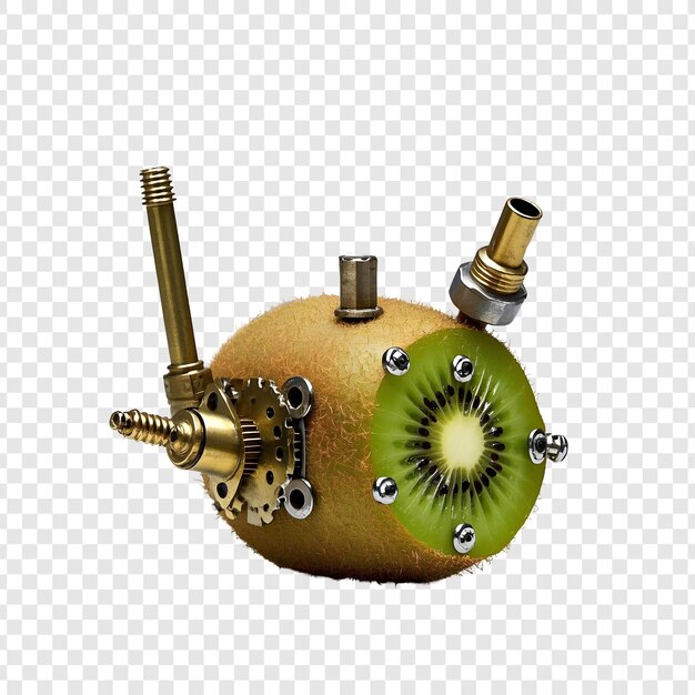 El robot kiwi steampunk