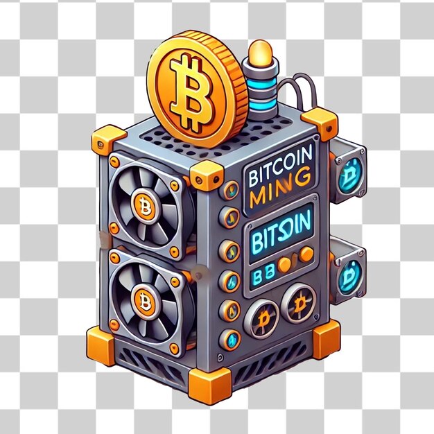 un robot con una moneda que dice heces en él