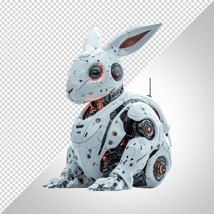 PSD un robot que tiene el número 3 en él