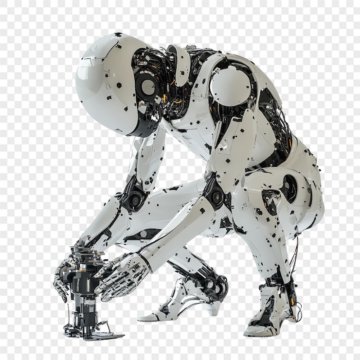 PSD un robot que tiene la palabra robot en él