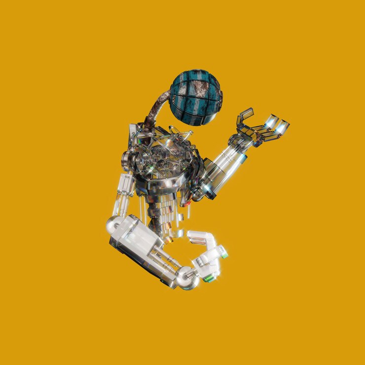 PSD un robot que tiene la palabra robot