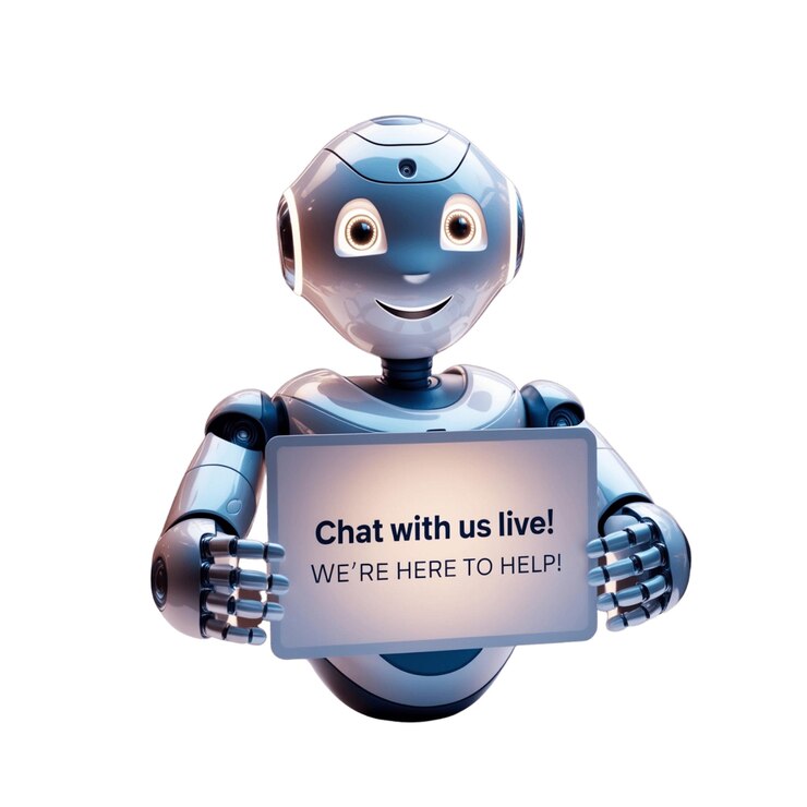 PSD robot con servicio al cliente