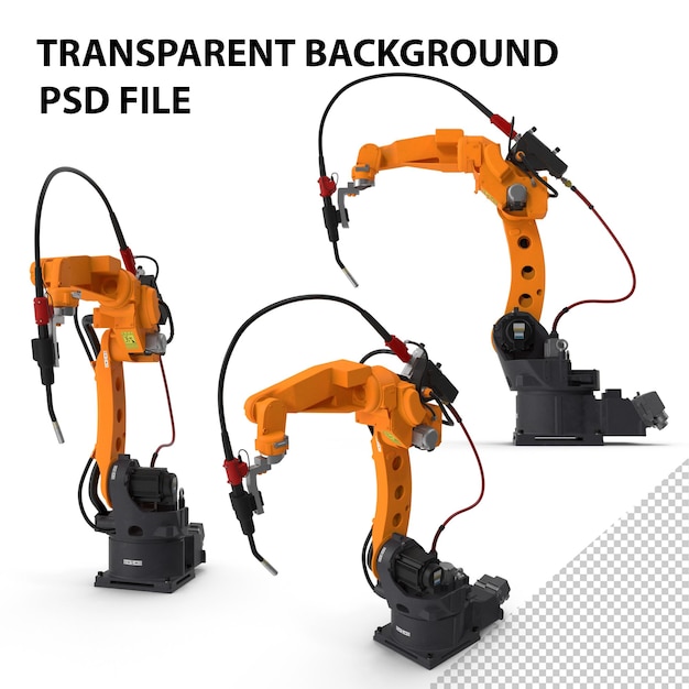 Robot de soudage PNG