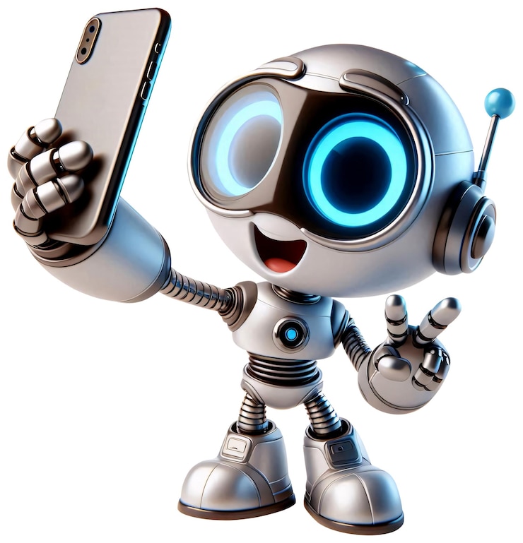 PSD robots de dibujos animados en 3d robots de dibujo animado en 3d