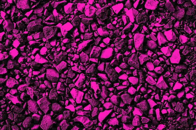 PSD rocas negras y rosas en rosa