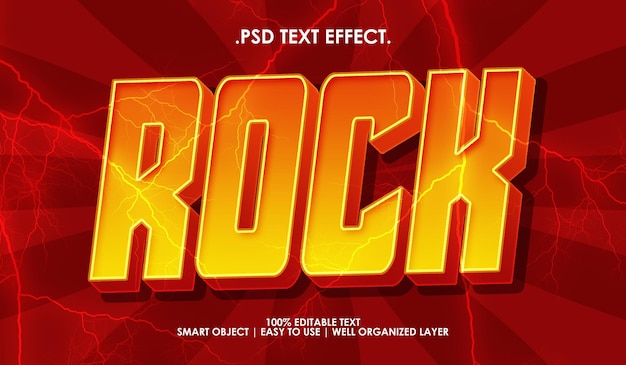 Rock-musik-feuer-text-stil-effekt