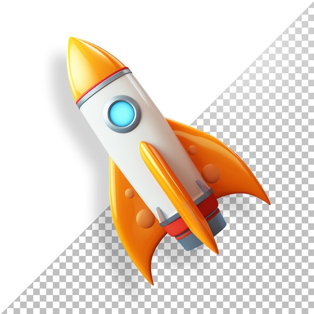 Rocket 3d sem fundo