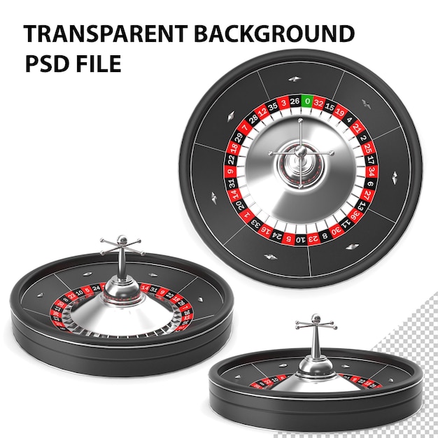 PSD roda de roleta png