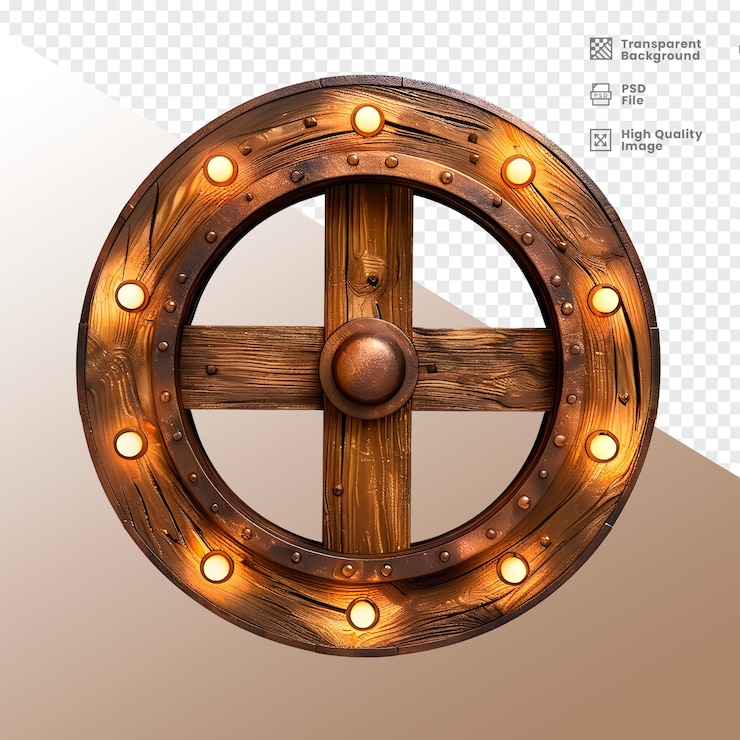 PSD roda de madeira elemento 3d composicao rueda de madera composición de elementos en 3d (composición de elementos 3d) la rueda de madera es una de las piezas más populares de la industria.