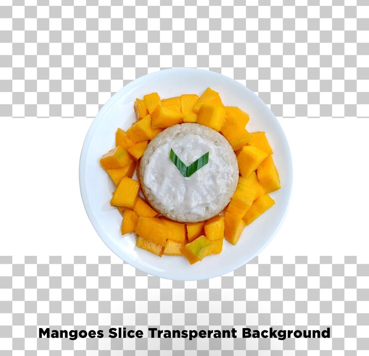 PSD rodajas de mango
