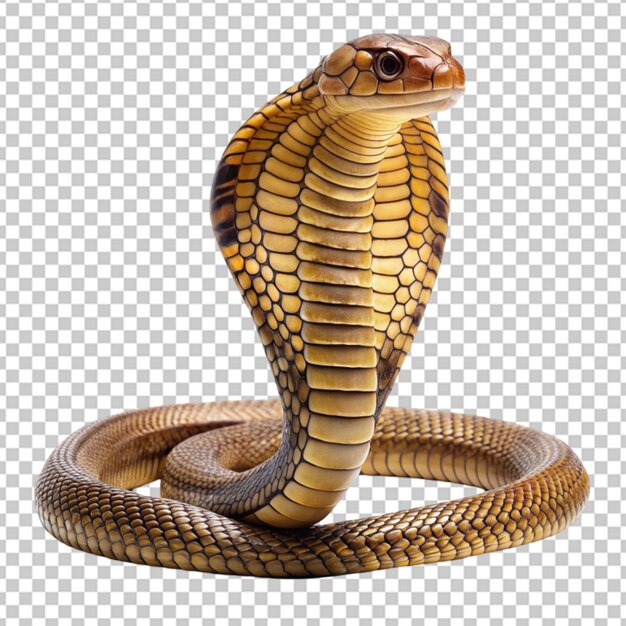 PSD le roi cobra un serpent png