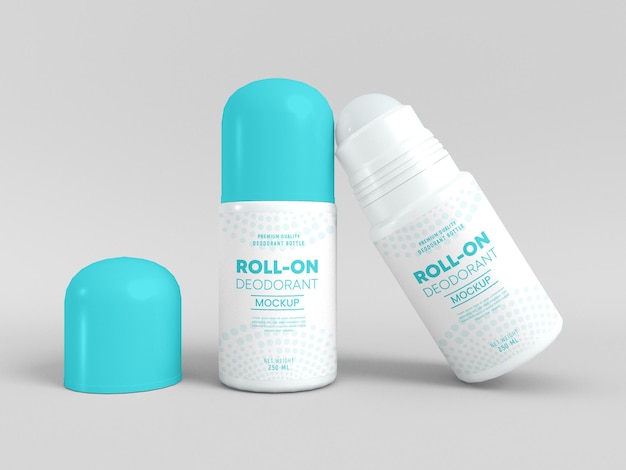 Roll On Deo-Flaschen Mockup