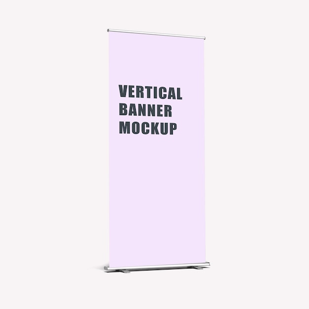 Roll Up Banner Mockup for Presentations and Promotions