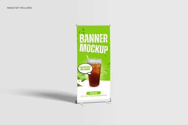 PSD roll-up-banner-mockup