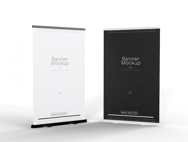 Roll Up Banner Mockup