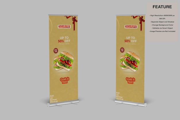 Roll-up-banner-modell