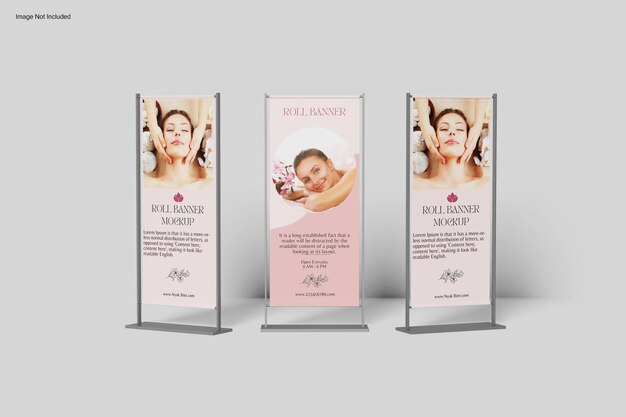 Roll-up-banner-modell