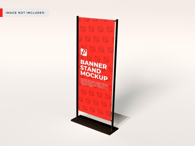 Roll up banner stand maquete