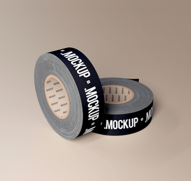 Rollen von klebeband mock-up-design