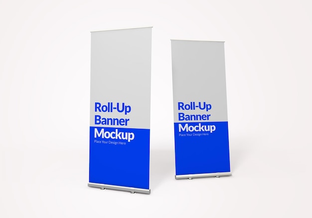 RollUp Banner Mockup for Advertising and Events