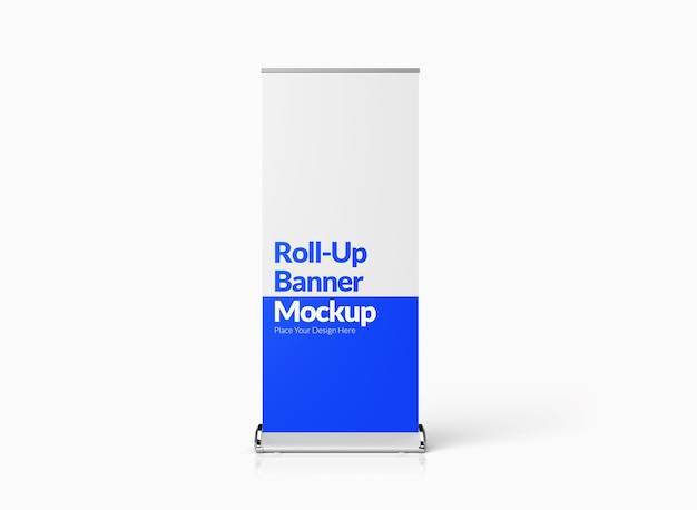 Rollup Banner Mockup for Advertising and Promotion