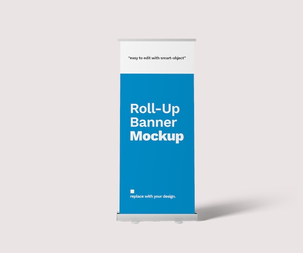 RollUp Banner Mockup for Advertising and Promotion
