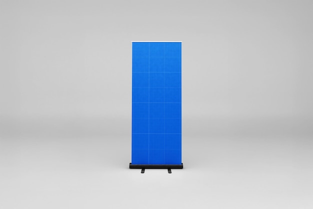 RollUp Banner Mockup Scene Display professionale per pubblicità e event branding