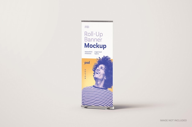 PSD rollup banner mockup