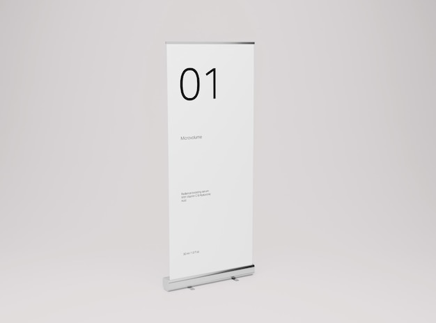 Rollup banner presentation Mockup