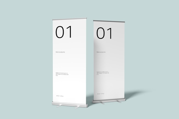 Rollup Banners for Presentation and Advertising