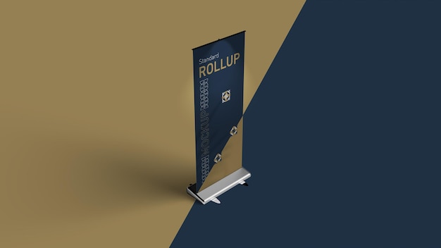 Rollup Mokcup Rollup Banner Mockup PSD Mockup Rollup Mockup Banner P.S.D. Mockup (Mockup de la bandera de rollo de rollo y el bando de rollo para el PSD) es una versión de la versión de PSD de la banda sonora de rollo.