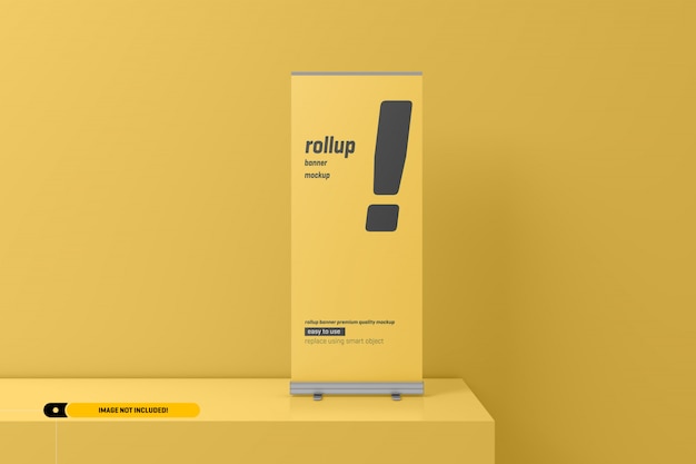 Rollup oder x-banner mockup