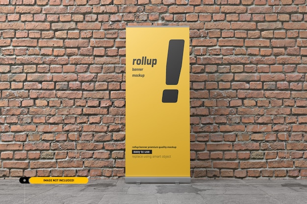 Rollup oder x-banner mockup