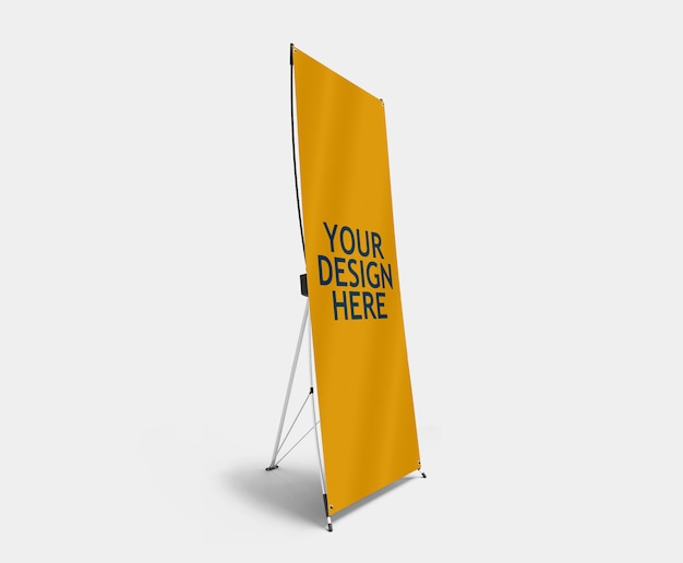 Rollup oder x-banner mockup