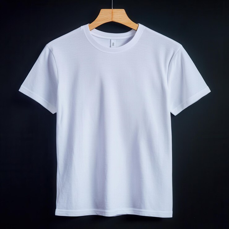 Ropa blanca y sencilla aislada sobre un fondo transparente
