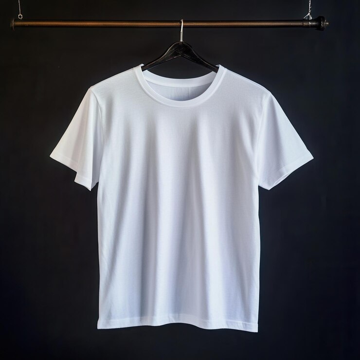 Ropa blanca y sencilla aislada sobre un fondo transparente