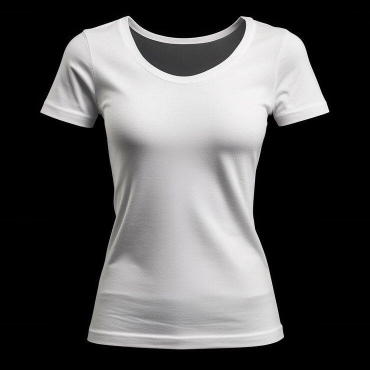 Ropa blanca y sencilla aislada sobre un fondo transparente
