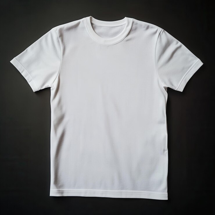 Ropa blanca y sencilla aislada sobre un fondo transparente