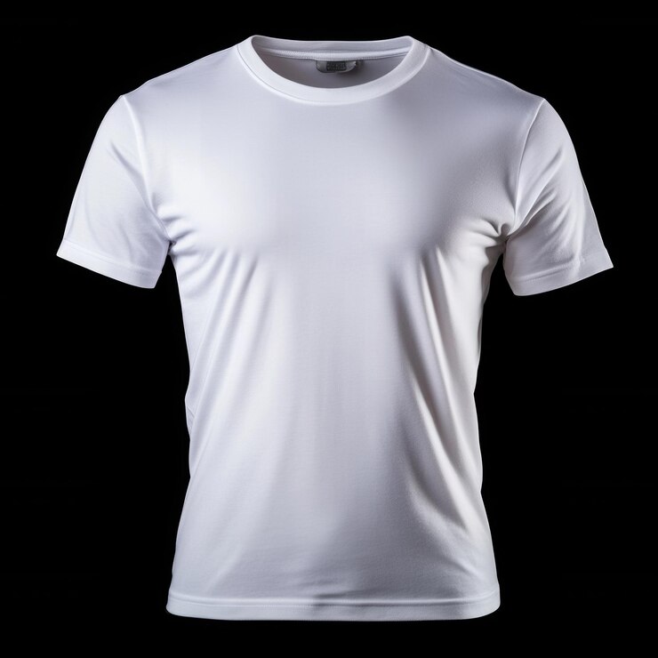 Ropa blanca y sencilla aislada sobre un fondo transparente