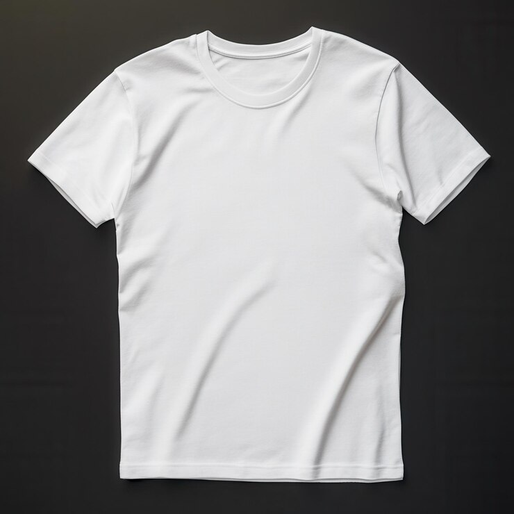 Ropa blanca y sencilla aislada sobre un fondo transparente